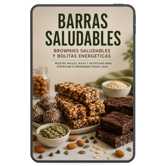 Guía de Barras Saludables para Crear y Vender Desde Casa + 6 Bonus Exclusivos 🎁
